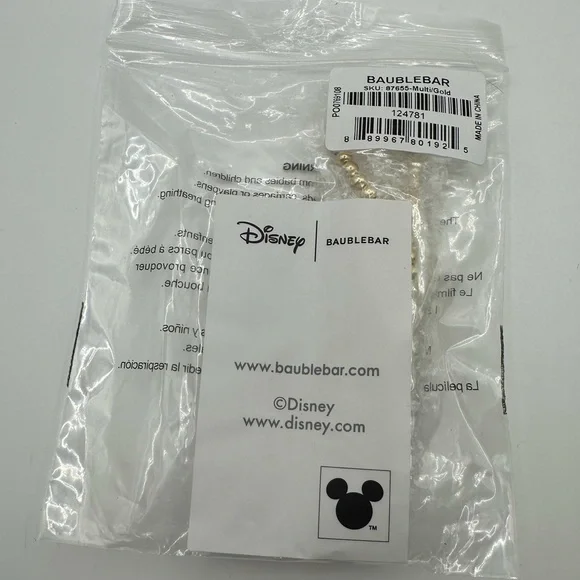 BaubleBar Pluto Disney Bracelet MSRP $40 - Picture 3 of 8